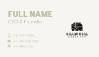 Delivery Truck Cargo Business Card Image Preview