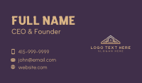 Roofing Repair Realtor Business Card