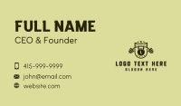 Kettlebell Training Exercise Business Card