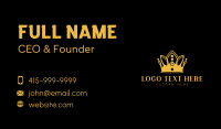 Luxury Crown Jeweler  Business Card