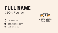 Bar Table Beer  Business Card