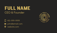 Bitcoin Business Card example 2