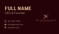 Soda Beverage Tea  Business Card