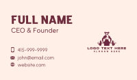 Strong Feminine Bodybuilder  Business Card