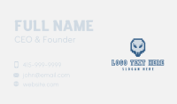 Skull Tech Pixel Business Card Design