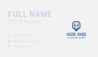 Skull Tech Pixel Business Card