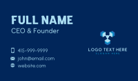 Digital Software AI Business Card Design