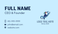 Toucan Maintenance Wrench Business Card Design
