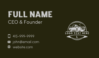 Vintage Car Mechanic Business Card Design