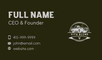 Rideshare Business Card example 3