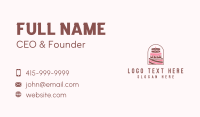 Confectionery Cake Shop Business Card