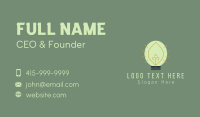 Green Living Business Card example 3