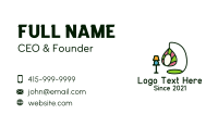 Vase Hammock Chair Business Card