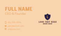 Fraternity Business Card example 4