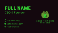 Farmer Gardening Hands  Business Card