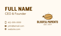 Coffee Bean Fish  Business Card Image Preview