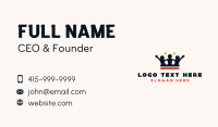 People Charity Organization Business Card
