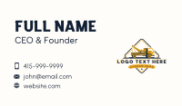 Tow Truck Forwarding Business Card