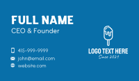 Snack Bar Business Card example 1