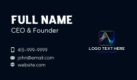 Abstract Motion Wave Business Card