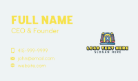 Castle Inflatable Playground Business Card