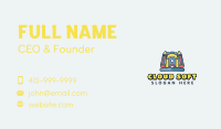 Castle Inflatable Playground Business Card