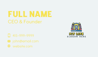 Castle Inflatable Playground Business Card