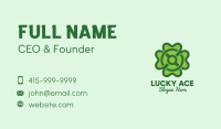 Modern Clover Leaf  Business Card Image Preview