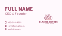 Sweet Rose Cake Business Card Image Preview