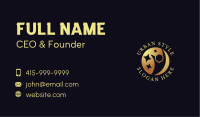 Gold Star Foundation Business Card Design