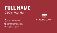 Sports Car Transportation Business Card Design