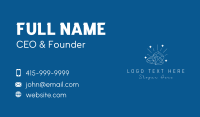 Aquamarine Business Card example 4