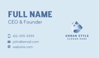 Droplet Hand Cleaning Business Card