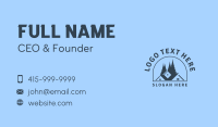 Home Roofing Emblem Business Card