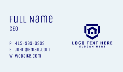 Real Estate House Business Card