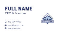 Mountain Peak Adventure Business Card