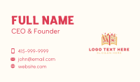 Math Business Card example 2