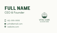 Green Thumb Business Card example 1