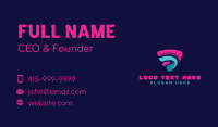 Tech Cybersecurity Software Business Card
