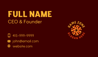 Human People Community Business Card