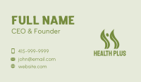 Vegan Health Plant  Business Card Image Preview