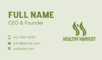 Vegan Health Plant  Business Card Image Preview