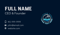 Water Faucet Droplet Business Card