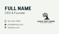 Natural Bonsai Tree Business Card Design