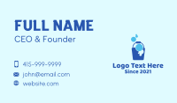 Bucket Bubble Suds Business Card Design