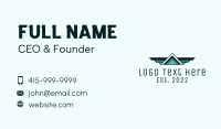 Mountain Camping Gear  Business Card