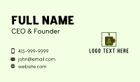 Organic Coffee Shop Business Card Design