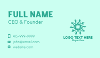 Marine Star Decoration Business Card Design