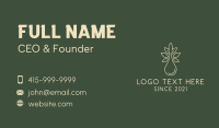 Wellness Natural Oil  Business Card