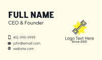 Labourer Business Card example 1